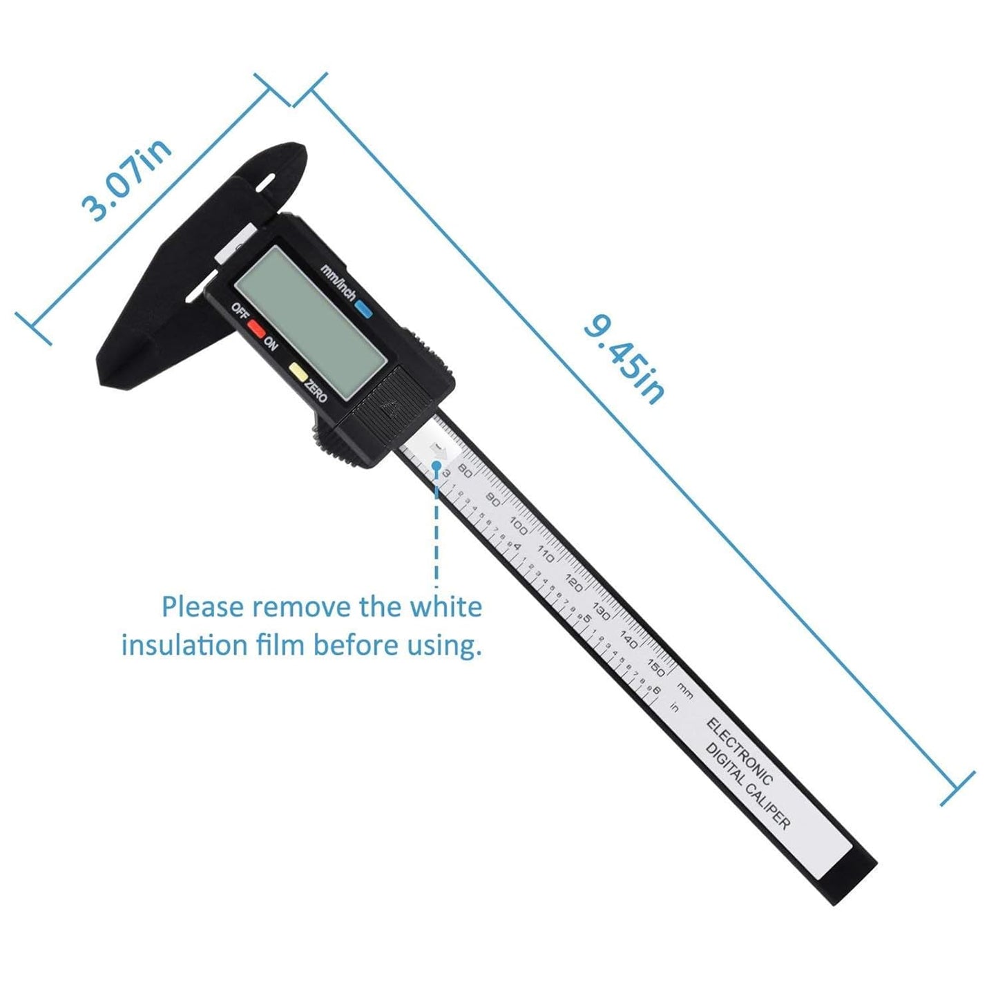 Digital Caliper, Adoric 0-6" Calipers Measuring Tool - Electronic Micr