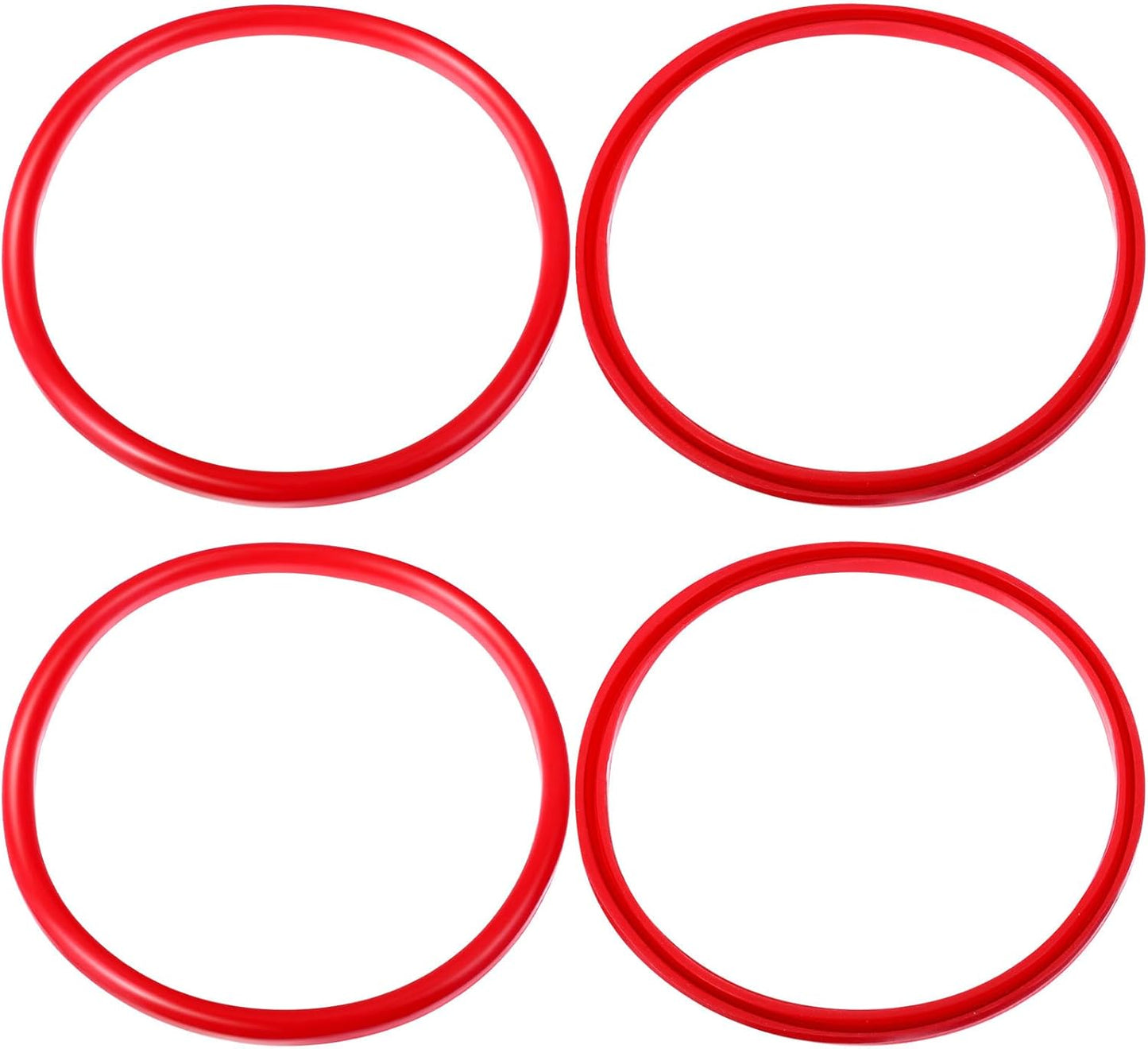Hummingbird Feeder Seal Ring Replacement Part Hummingbird Feeder Ring Parts Base Seal Ring Bottom Rubber Gasket Seal(4 Pcs)