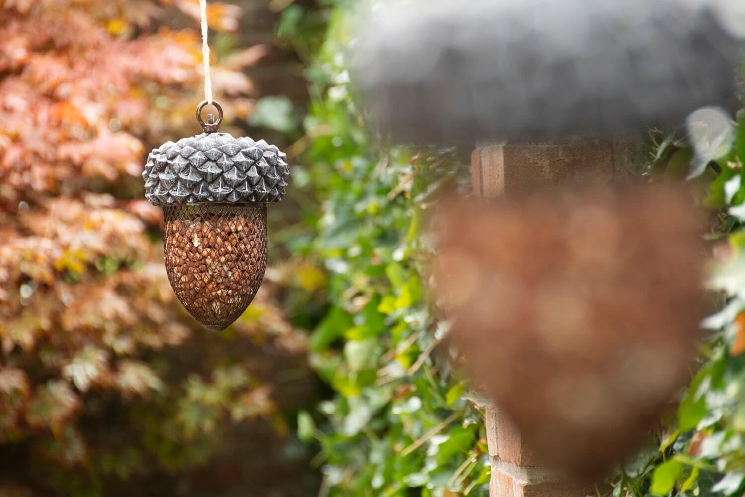 Esschert Acorn Bird Feeder Home Accent