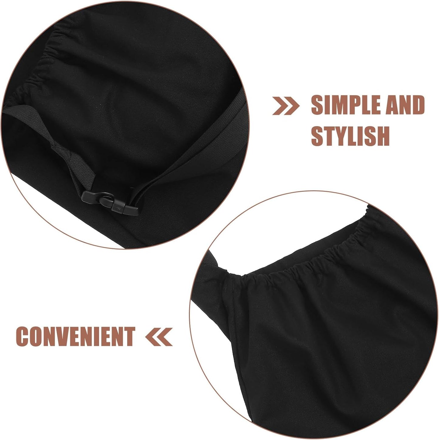 Milisten Fruit and Vegetable Picking Apron Garden Harvesting Bag Outdoor Multipurpose Fruit Pouch with Waist Strap for Orchard and Farm Use Black