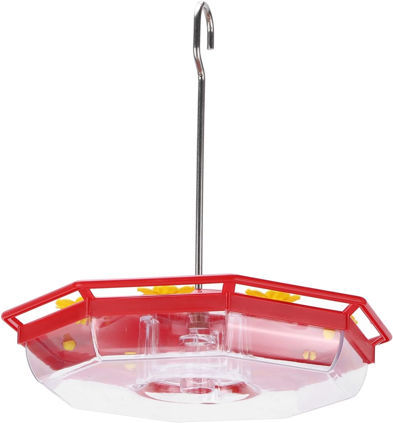 Hummingbird Feeder Leak Proof 16oz Hanging Bird Feeder Easy to Clean Attracts Hummingbirds for Outdoor Garden Decoration