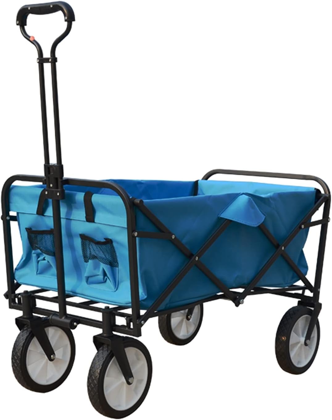Collapsible Wagon Cart with Wheels Foldable Folding Wagons Carts Silen