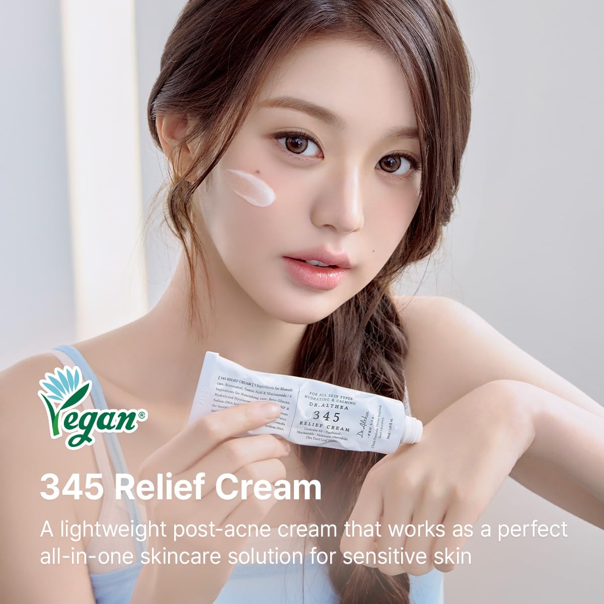 Dr.Althea 345 Relief Cream | Daily Face Moisturizer for Soothing Recov
