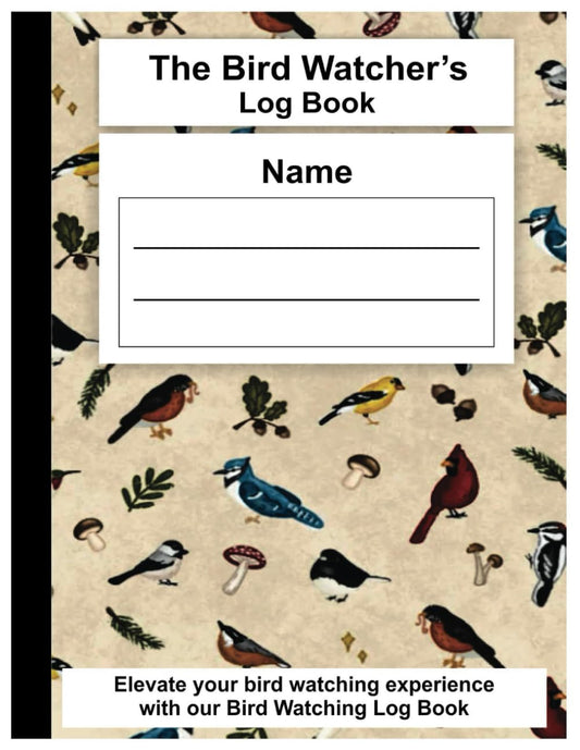 Bird Watching Log Book: Birding Field Notebook to Track and Record Bird Sightings – 8.5” x 11” 100+ Pages
