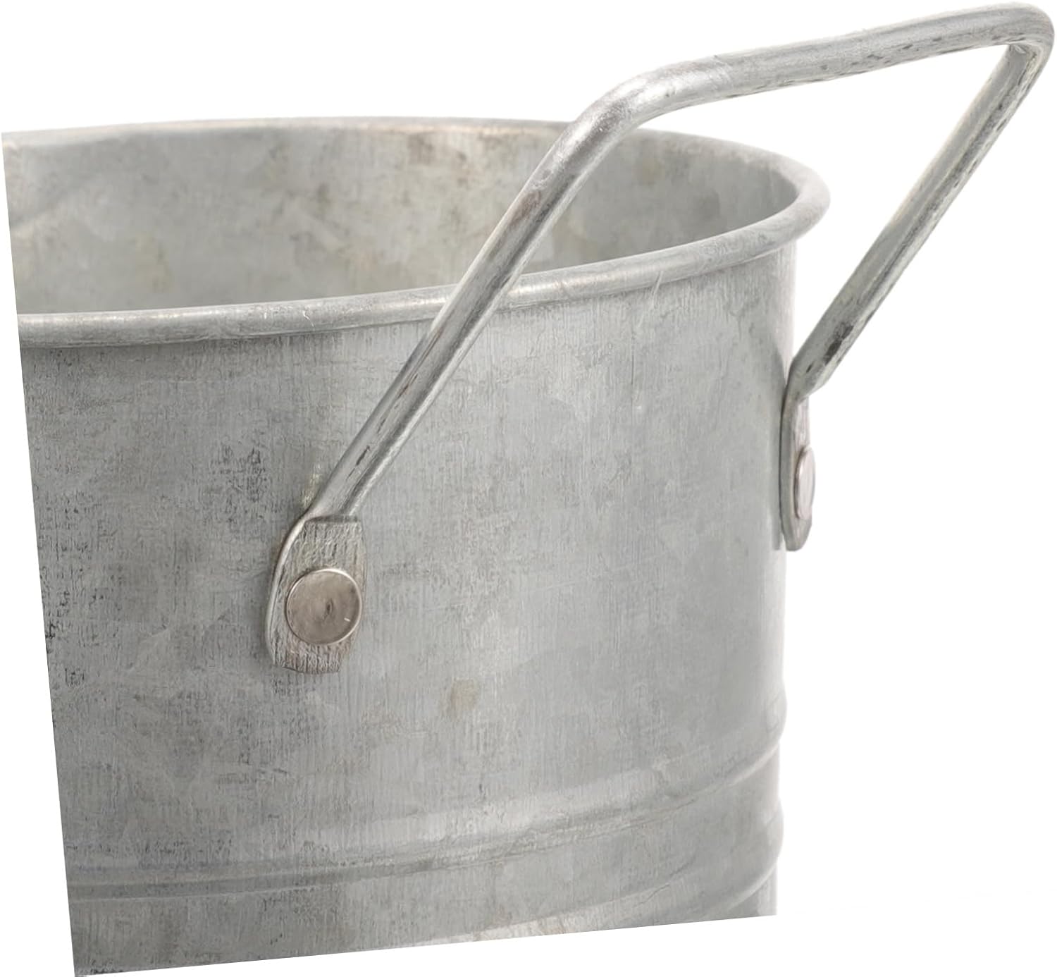 BESTOYARD DIY Creative Flower Pot Iron Planter Desktop Flower Bucket V