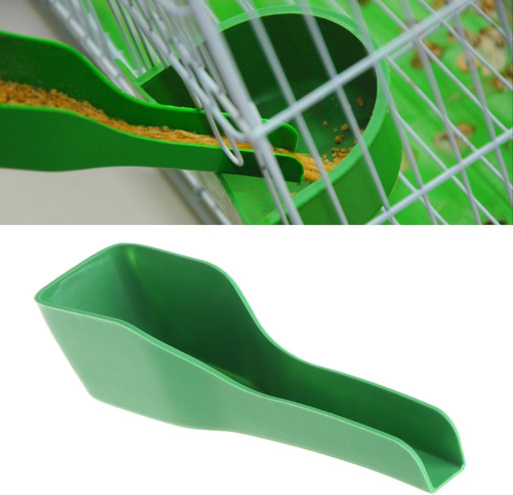 Bird Manual Feeding Spoon Chicken Plastic Feed Spoons for Food & Water