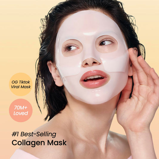 BIODANCE Bio-Collagen Real Deep Mask, Hydrating Overnight Hydrogel Fac