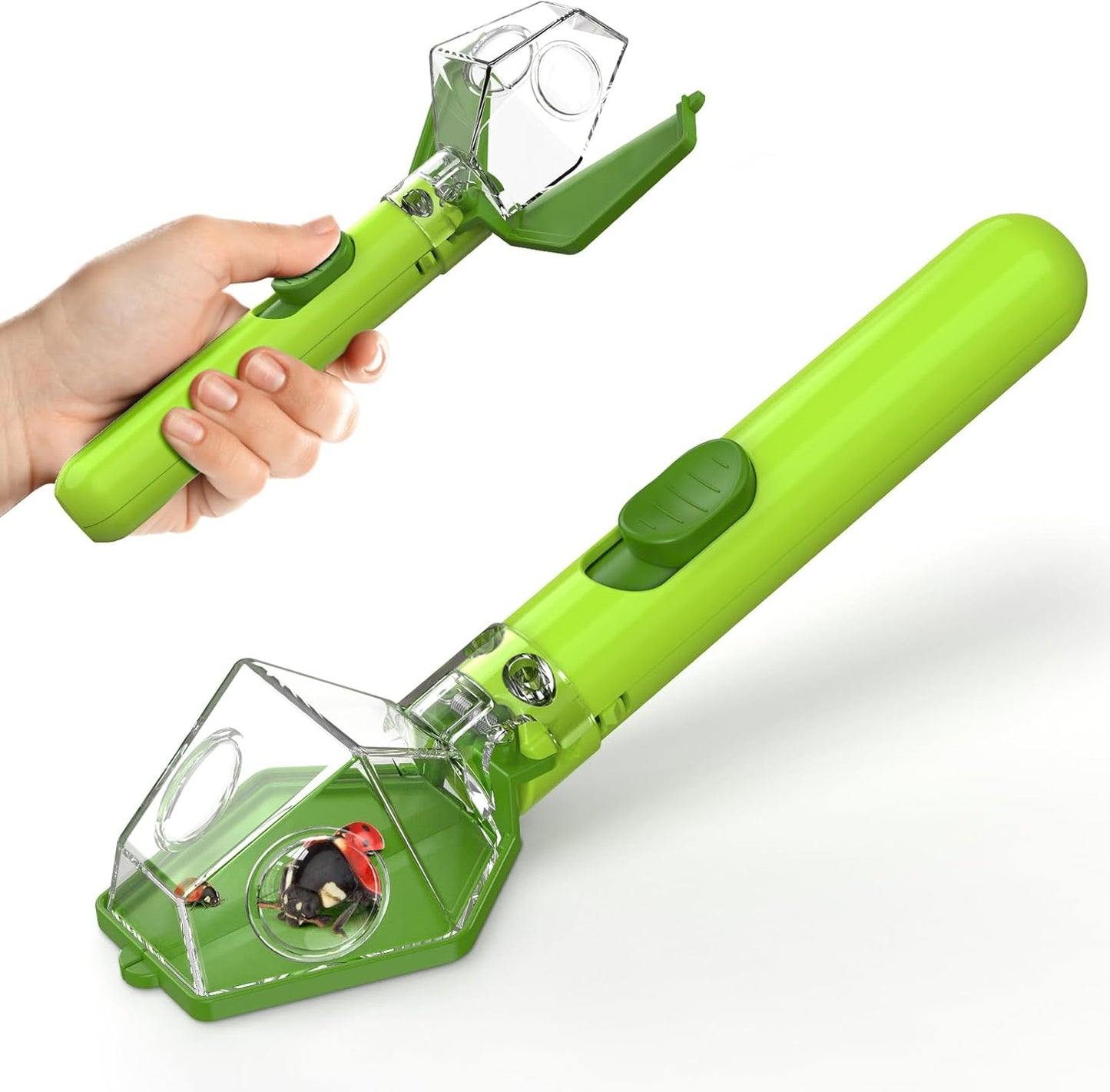 Bug Catcher for Kids, Insect Trap Kit with 6X Magnifier Glass - STEM E