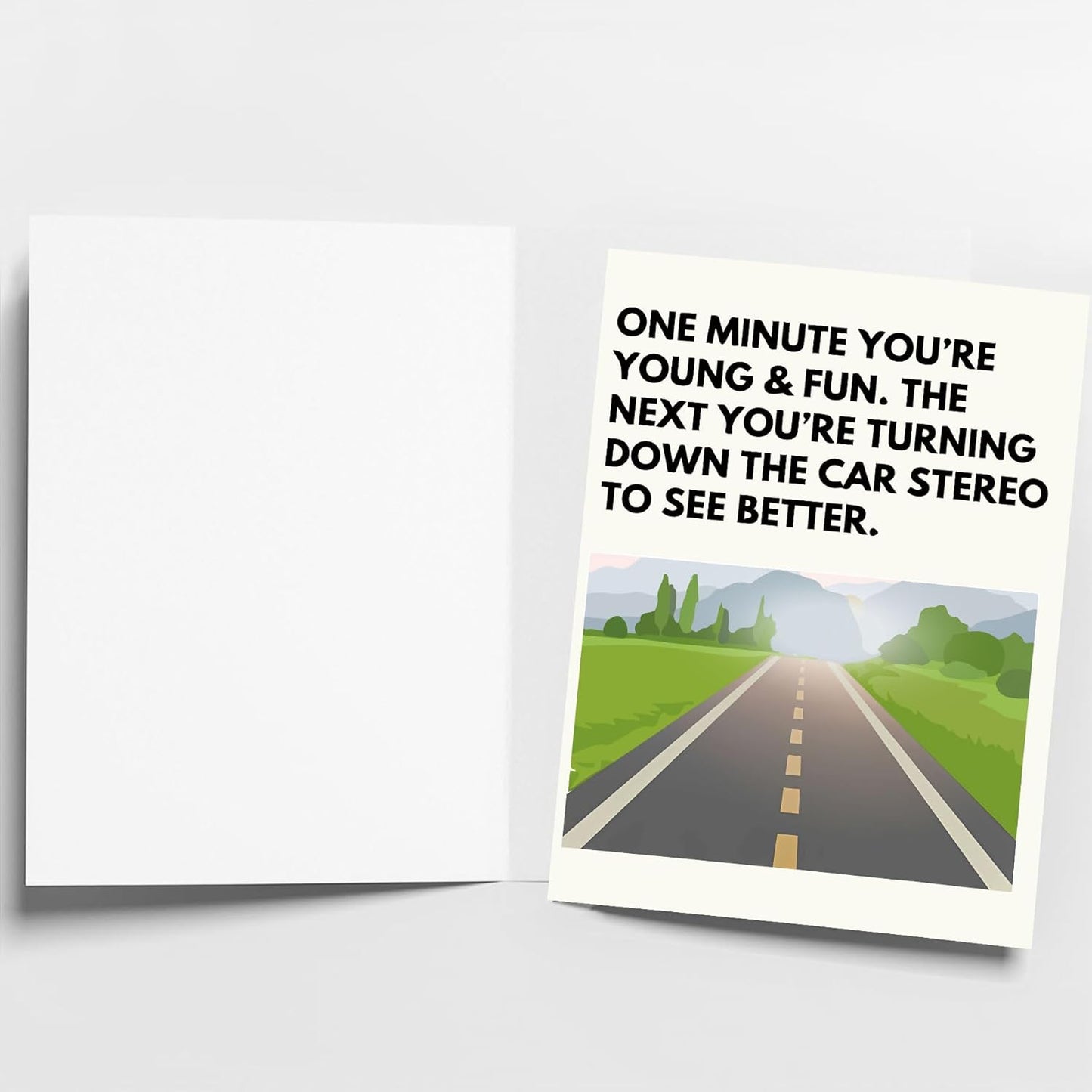 Funny Birthday Cards, Funny Birthday Cards for Men & Women, Happy Birthday card for Husband & Mom, 40th 50th 60th 70th 75th Birthday Card