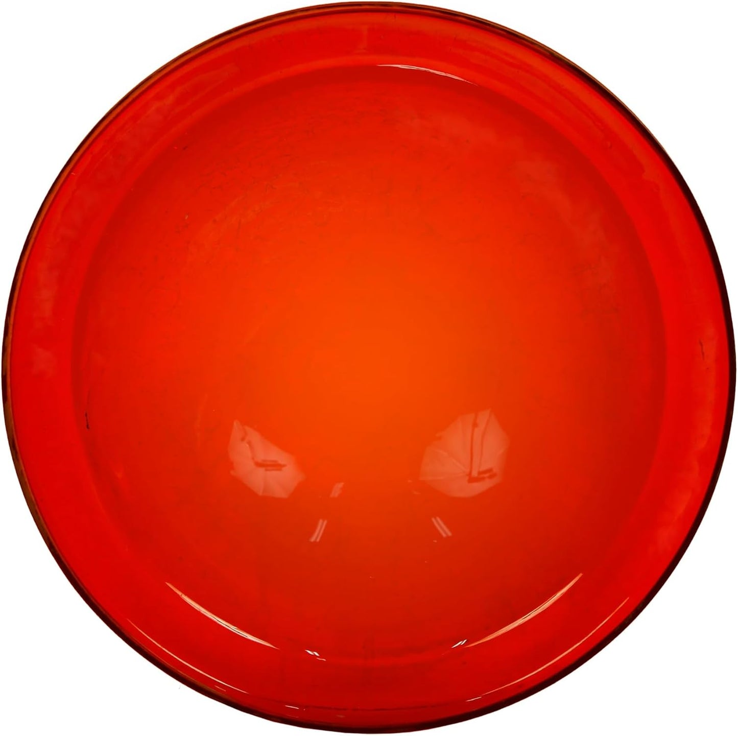 12" Red Hanging Birdbath