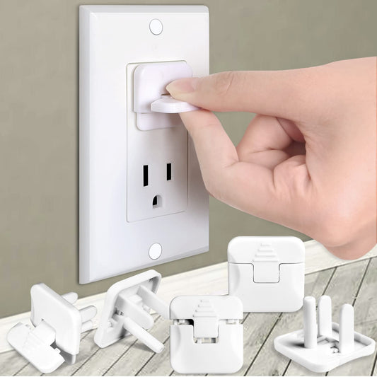 Outlet Covers Babepai 38-Pack White Child Proof Electrical Protector S