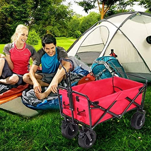 Portable Camping Cart,Outdoor Beach Wagon Transport ping CartHeavy Dut