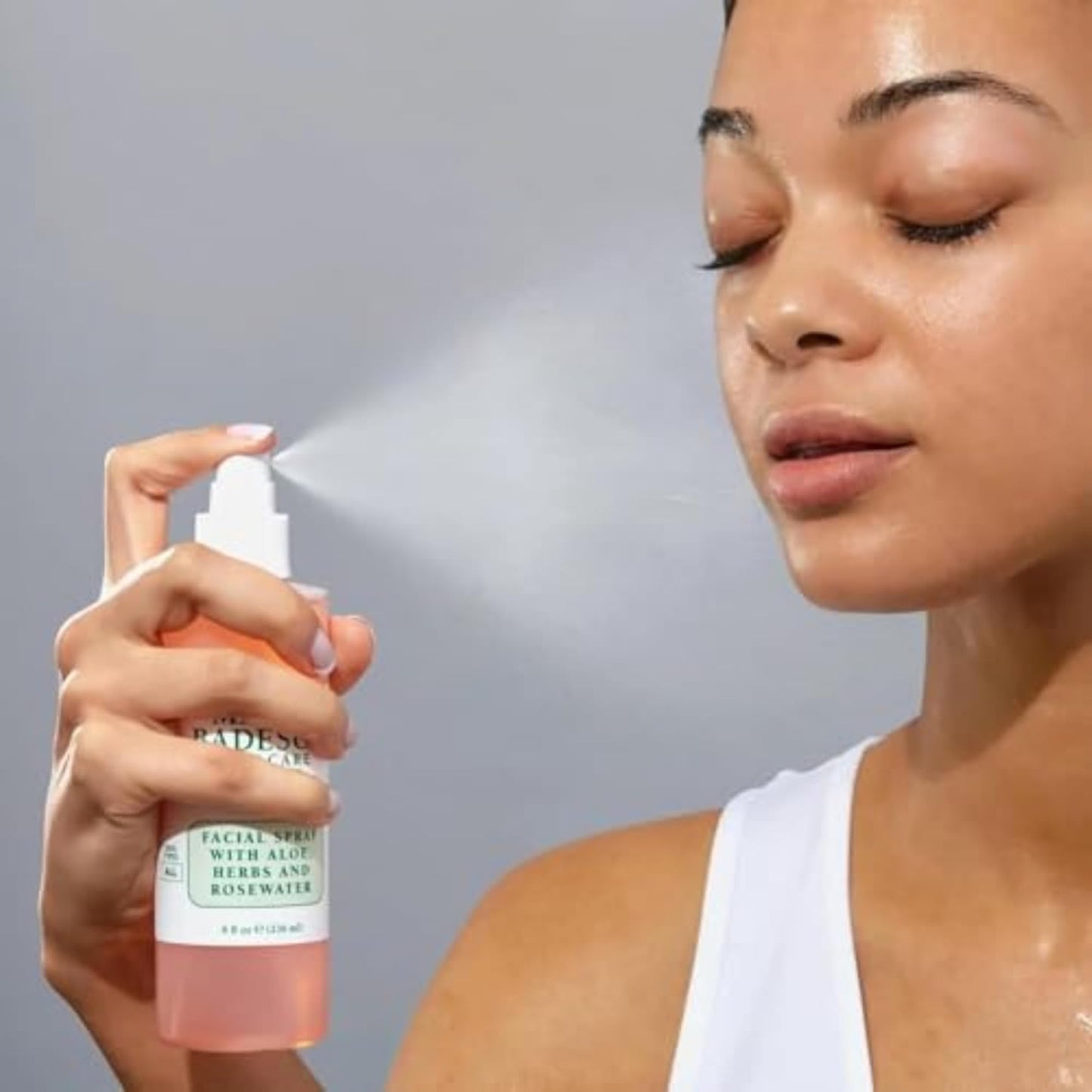 Mario Badescu Facial Spray with Aloe, Herbs and Rose Water for All Ski