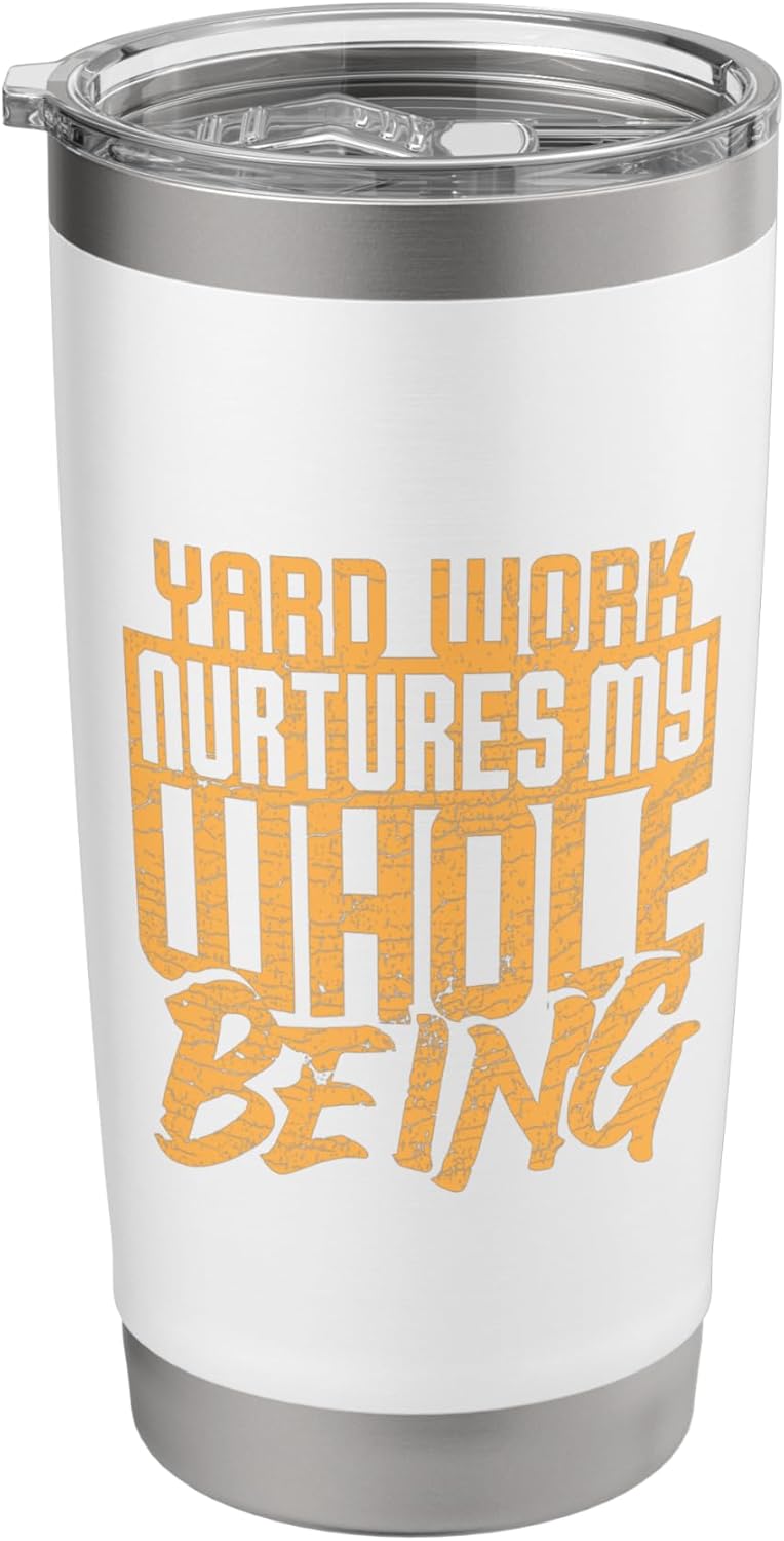 Landscaping Lawn Care Gardening Yard Work Stainless Steel Insulated Tumbler