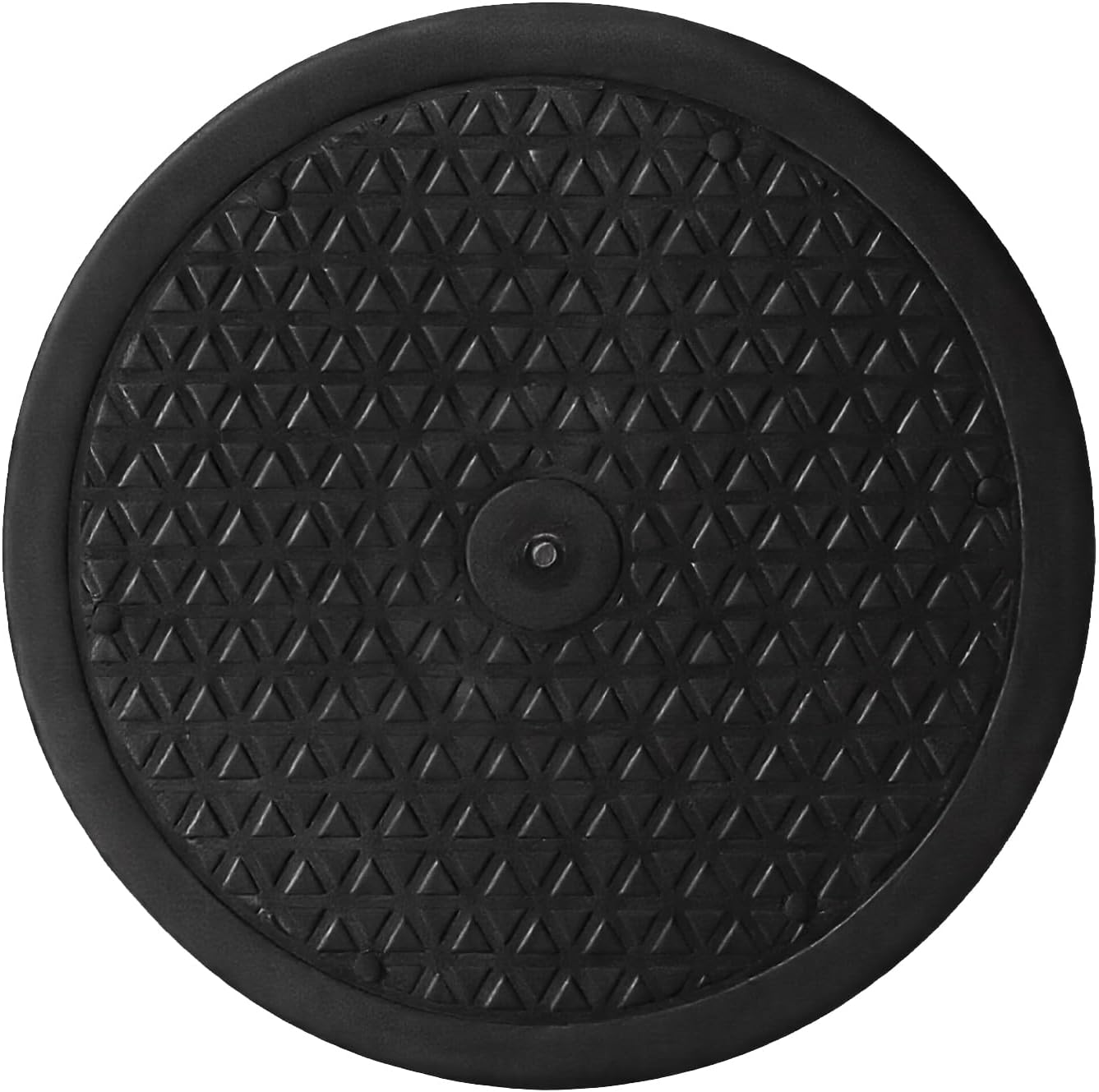 Lazy Susan Rotating Swivel Stand Non Skid Heavy Duty 8 Inch Turntable Base with Steel Ball Bearing for Model, Plants, Craft, TV, Monitor, Laptop, Artwork(360˚ Rotation) (12INCH/1-1PC)