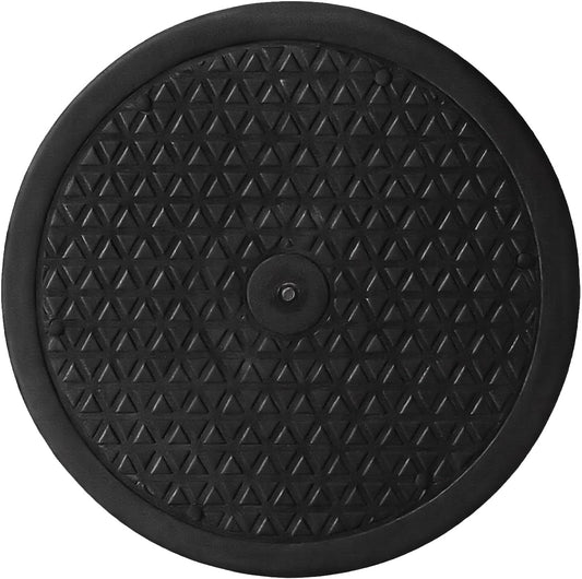 Lazy Susan Rotating Swivel Stand Non Skid Heavy Duty 8 Inch Turntable Base with Steel Ball Bearing for Model, Plants, Craft, TV, Monitor, Laptop, Artwork(360˚ Rotation) (12INCH/1-1PC)