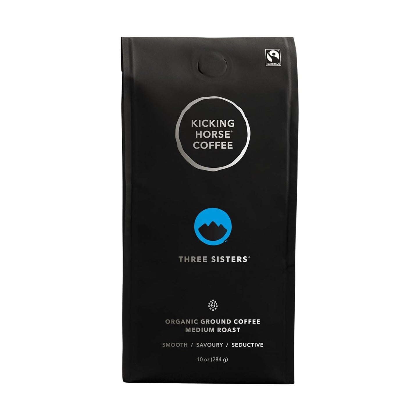 Kicking Horse Coffe, Three Sisters, e, Medium Roast, Ground, 10 oz - C