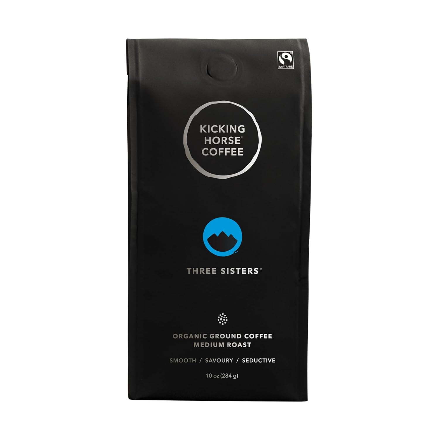 Kicking Horse Coffe, Three Sisters, e, Medium Roast, Ground, 10 oz - C