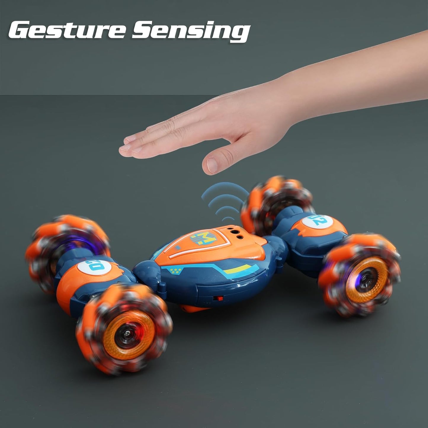 Gesture Sensing RC Stunt Car - Boys Girls Toys Age 6-8-12, 4WD Hand Co