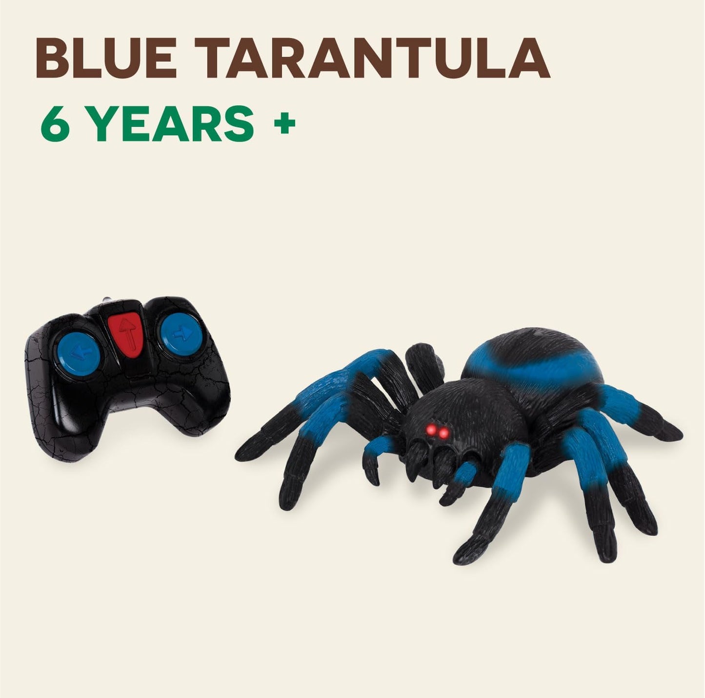 Terra by Battat – Remote Control Tarantula for Kids with LED Eyes – Re