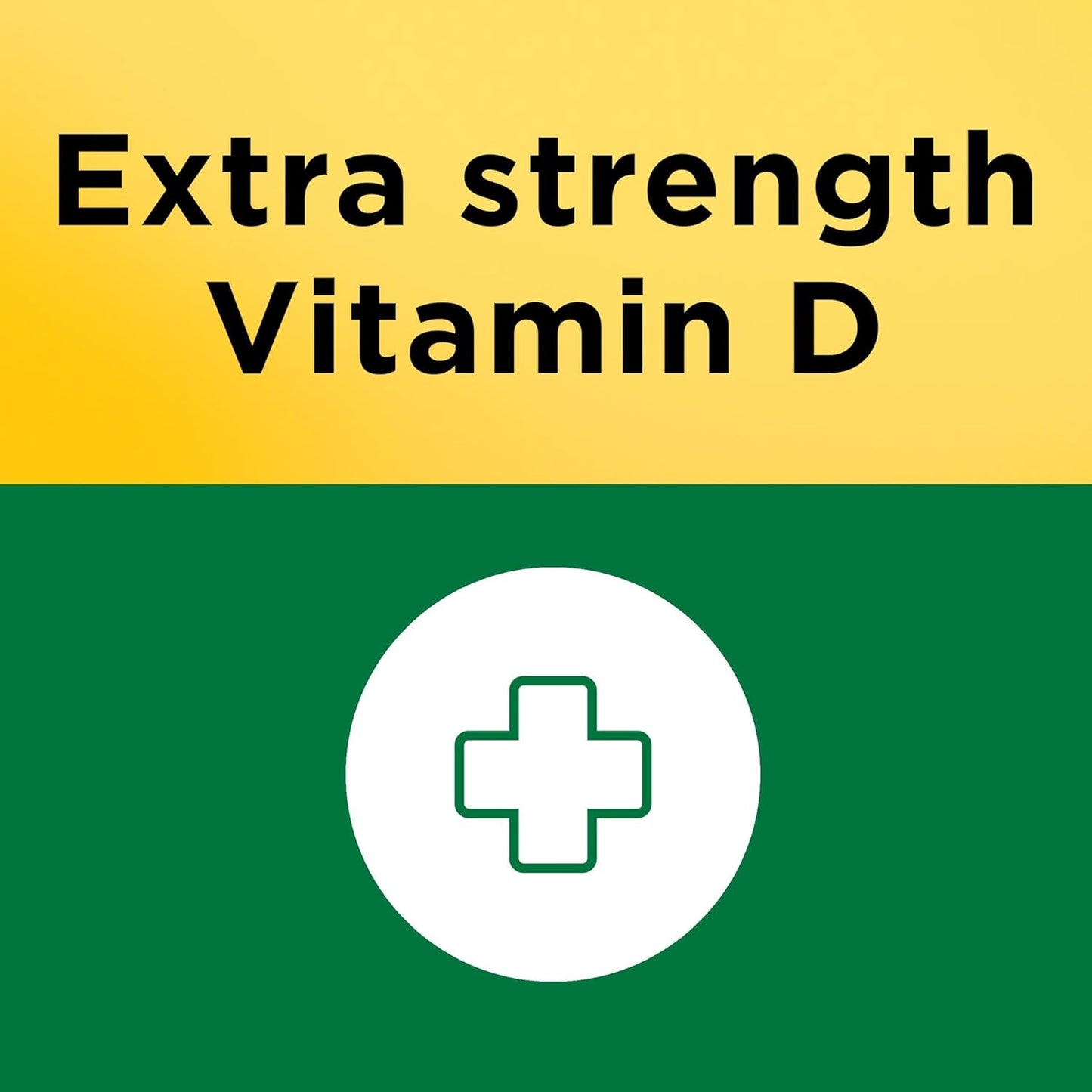 Nature Made Vitamin D3 5000 IU (125 mcg) Softgels, Extra Strength Vita