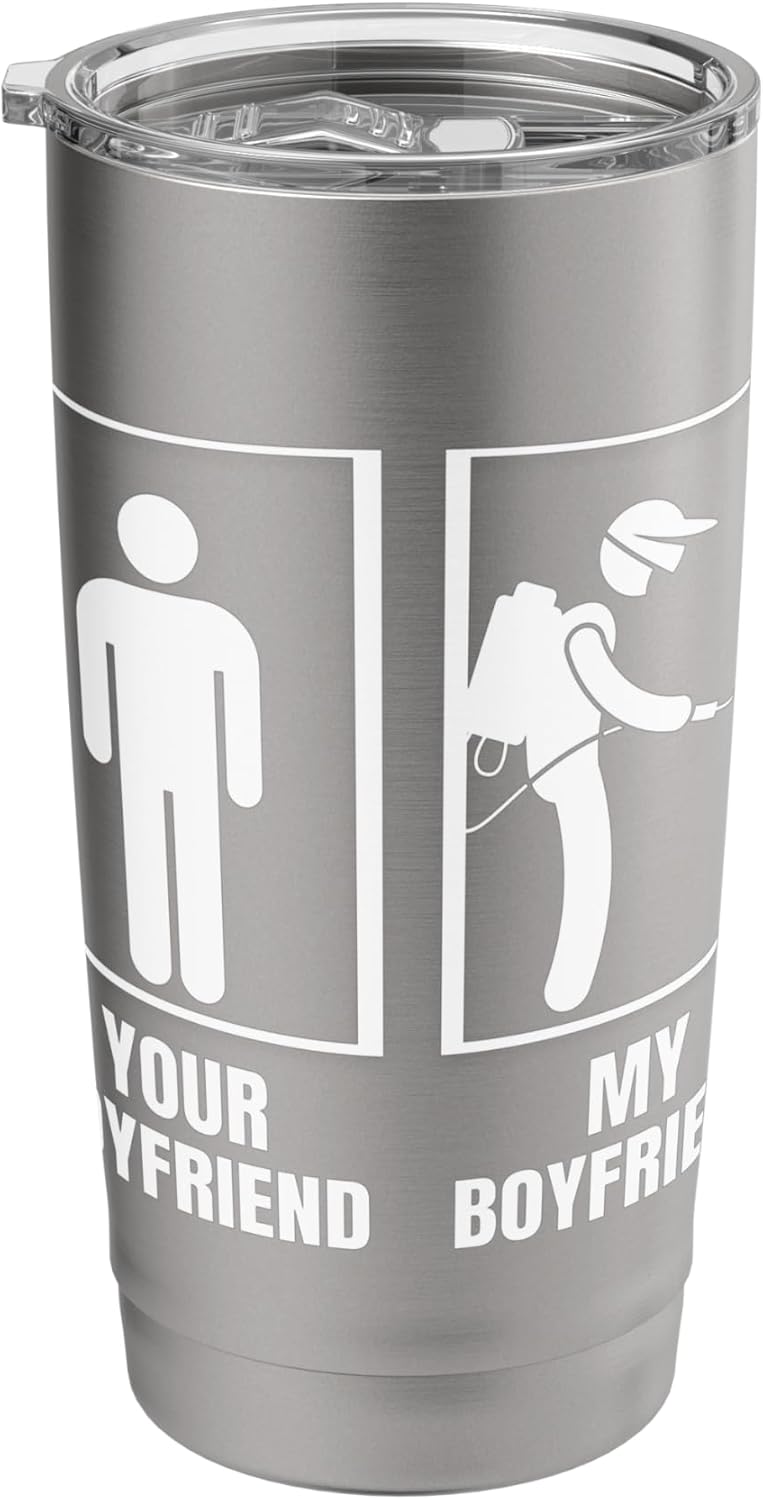 Pest Control Your Boyfriend My Boyfriend Funny Exterminator Stainless Steel Insulated Tumbler