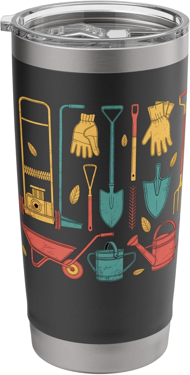 Garden Tool Gardening for Gardener Stainless Steel Insulated Tumbler