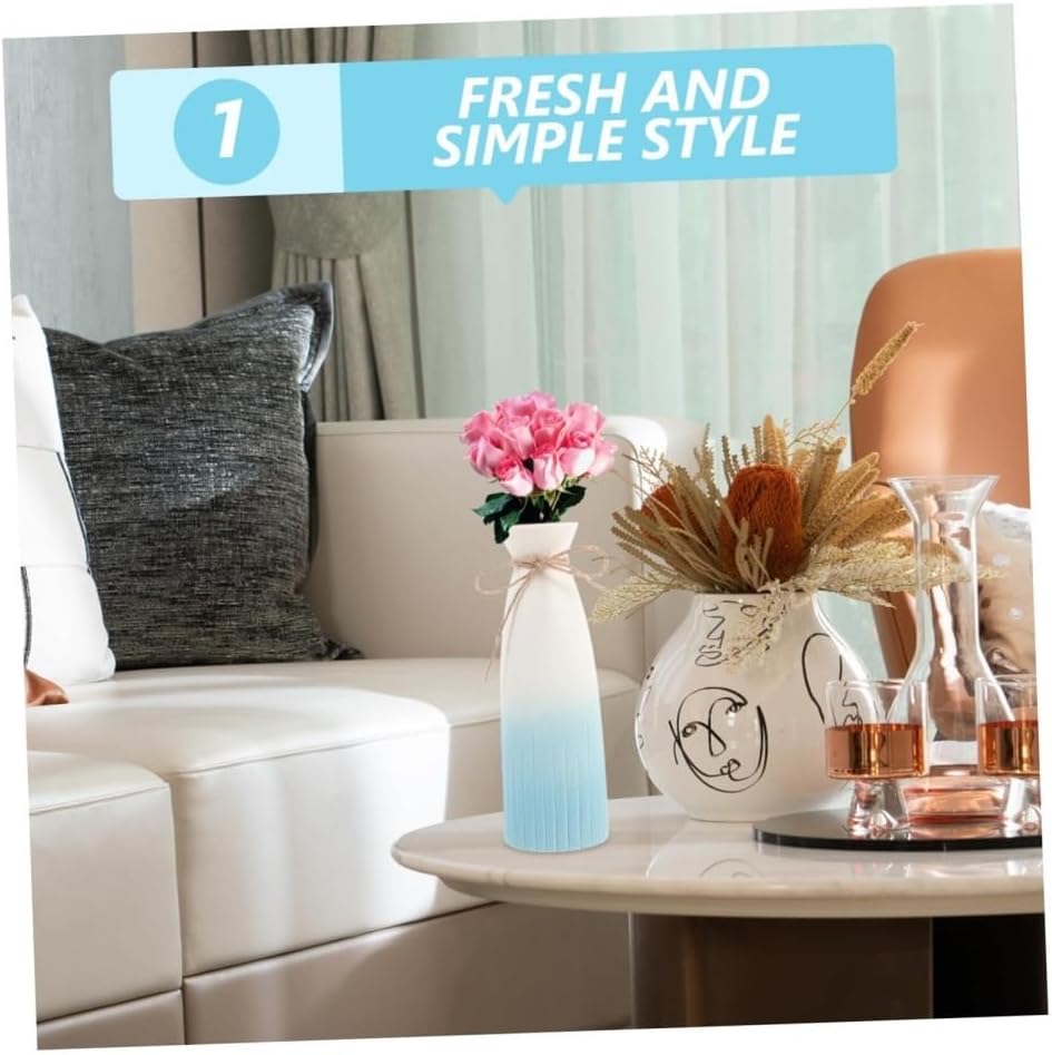 Vase, Ceramic Planter Vase Simple Style Plant Pot for Home Decor Home 