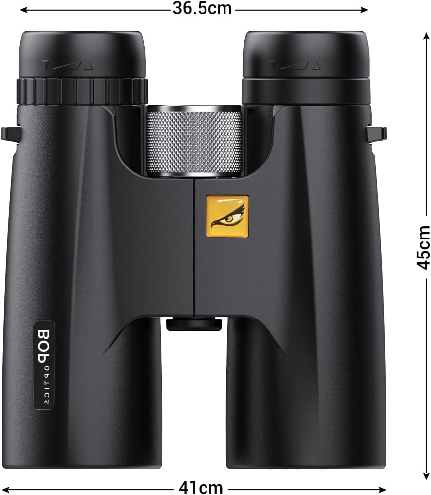 10x42 Binoculars for Adults High Powered - HD Binoculars for Bird Watching, and Hunting w. Carrying Bag - Travel Essentials, Cruise Ship Essentials and Camping Gear