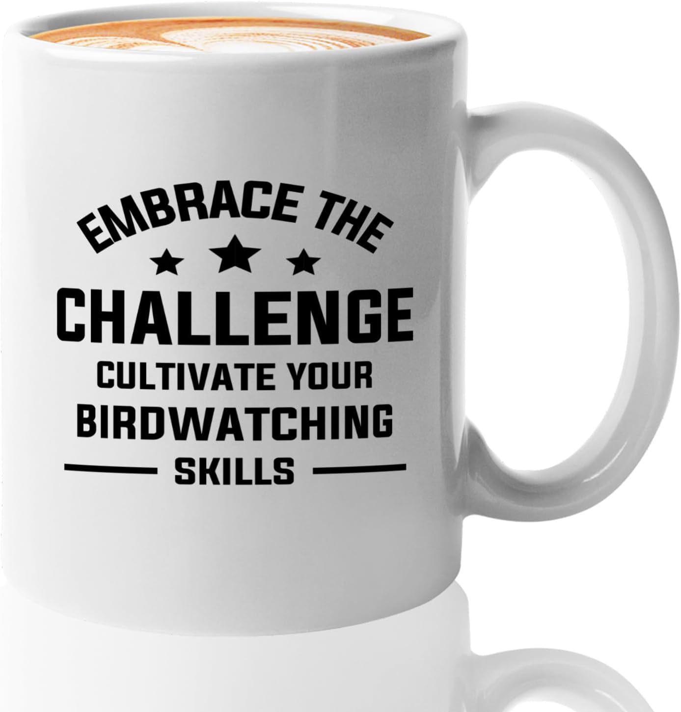 Hobby Coffee Mug 11oz White -Birdwatching Skills - Bird Feeder Backyar