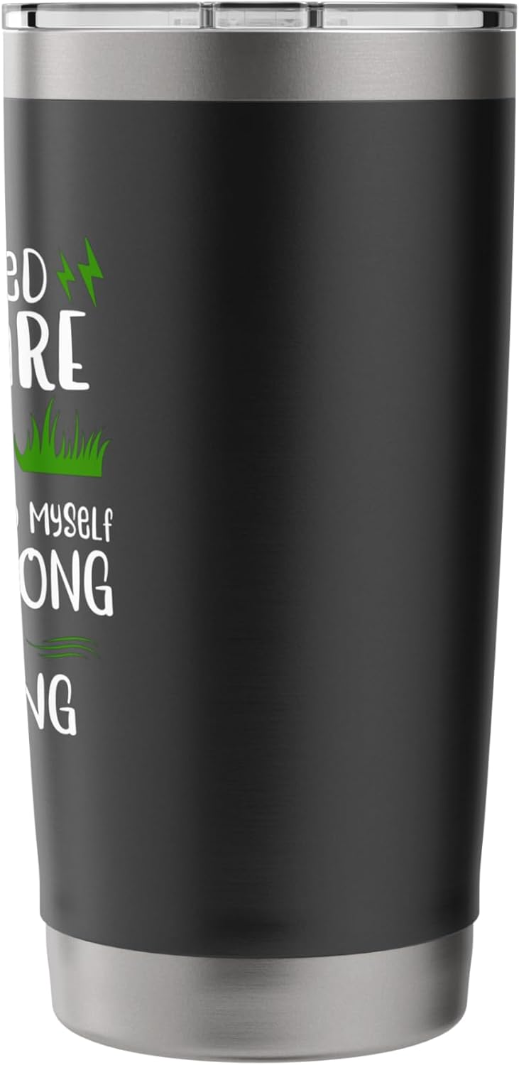 Self Employed Lawn Care Specialist Stainless Steel Insulated Tumbler