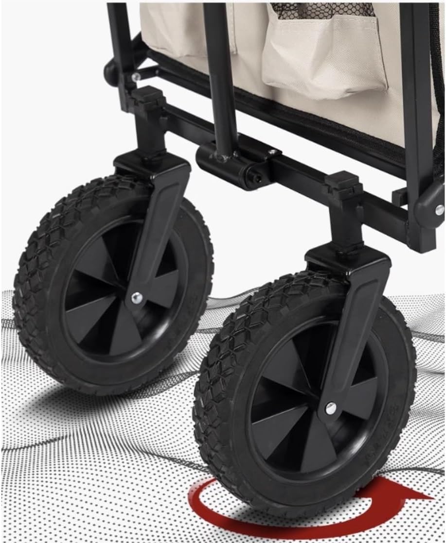 Folding Wagon Cart Beach Wagon Grocery Wagon Folding Utility Wagon Car