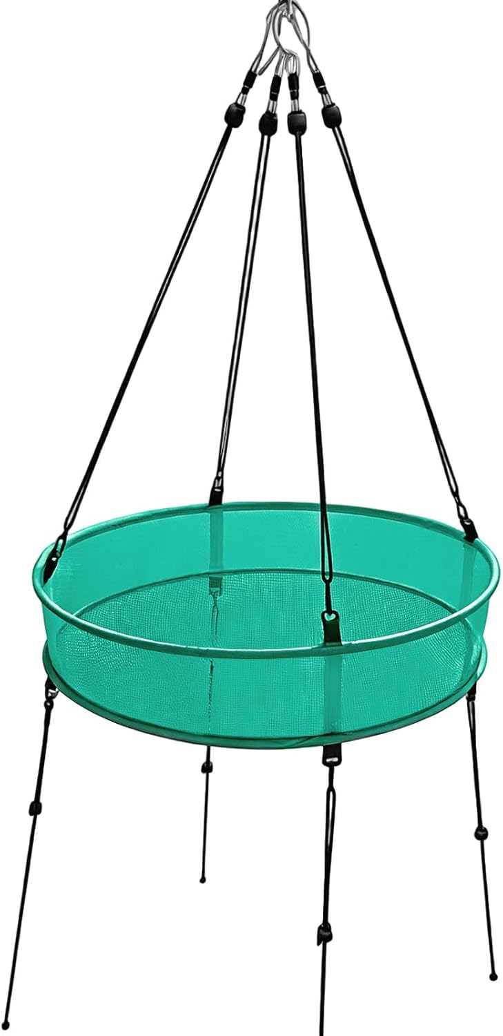 Bird Feeders for Outdoors,20 Inch Mesh Hummingbird Feeding Tray | Hangable Bird Feeder | for Finch Hummingbird Watching Backyard Garden Balcony Patio Tree