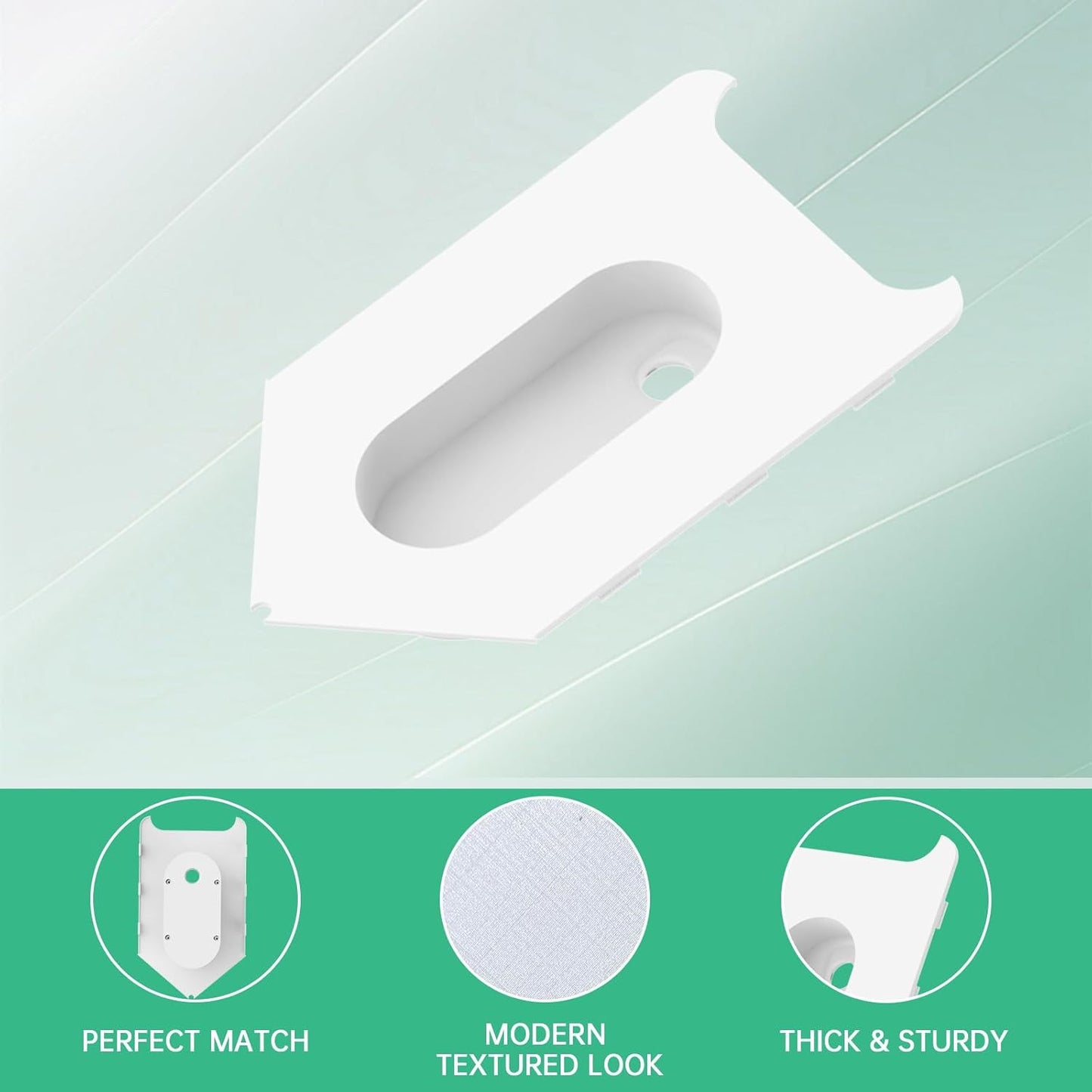 Front Panel Replacement for Bird Buddy Feeder - Easy Snap-On PETG Plastic Cover, UV-Resistant, Compatible with Bird Buddy Smart Camera Module