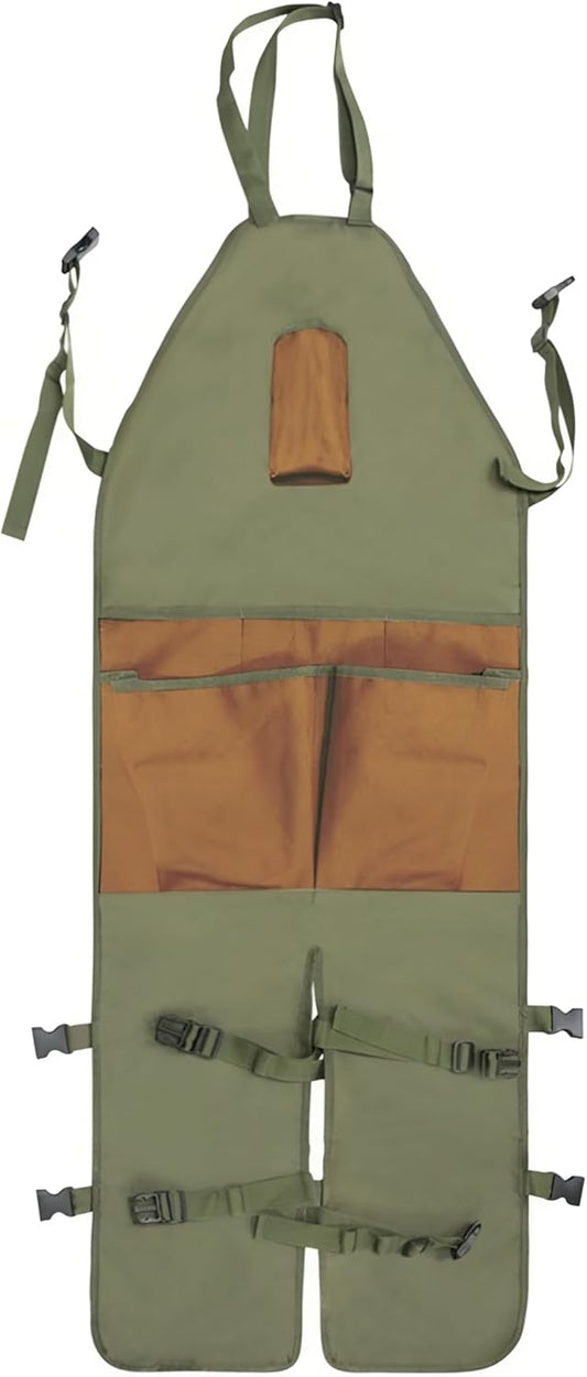 Garden apron,Apron Man,Harvest Apron with Pockets,Waterproof,Adjustabl