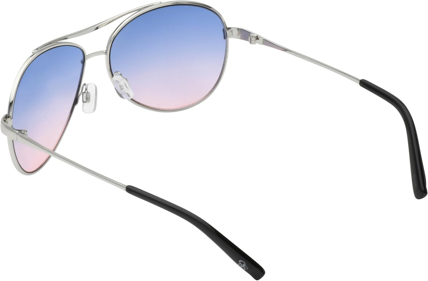Jessica Simpson Women's J106 Iconic Metal Aviator Pilot Sunglasses wit