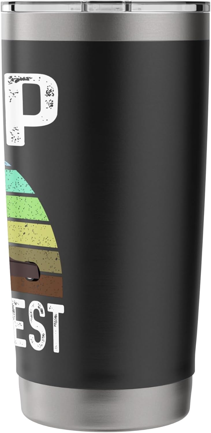 Funny Pop Mows Best Lawn Care Grass Mowing Lawn Mower Dad Stainless Steel Insulated Tumbler