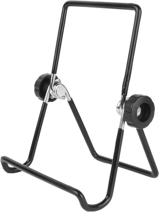 FEESHOW Sprouting Jar Stand, Stainless Steel Sprouting Lid Stands Kit for Mason Jar and Phone iPad Tablet Stand 2 Pack Black One Size