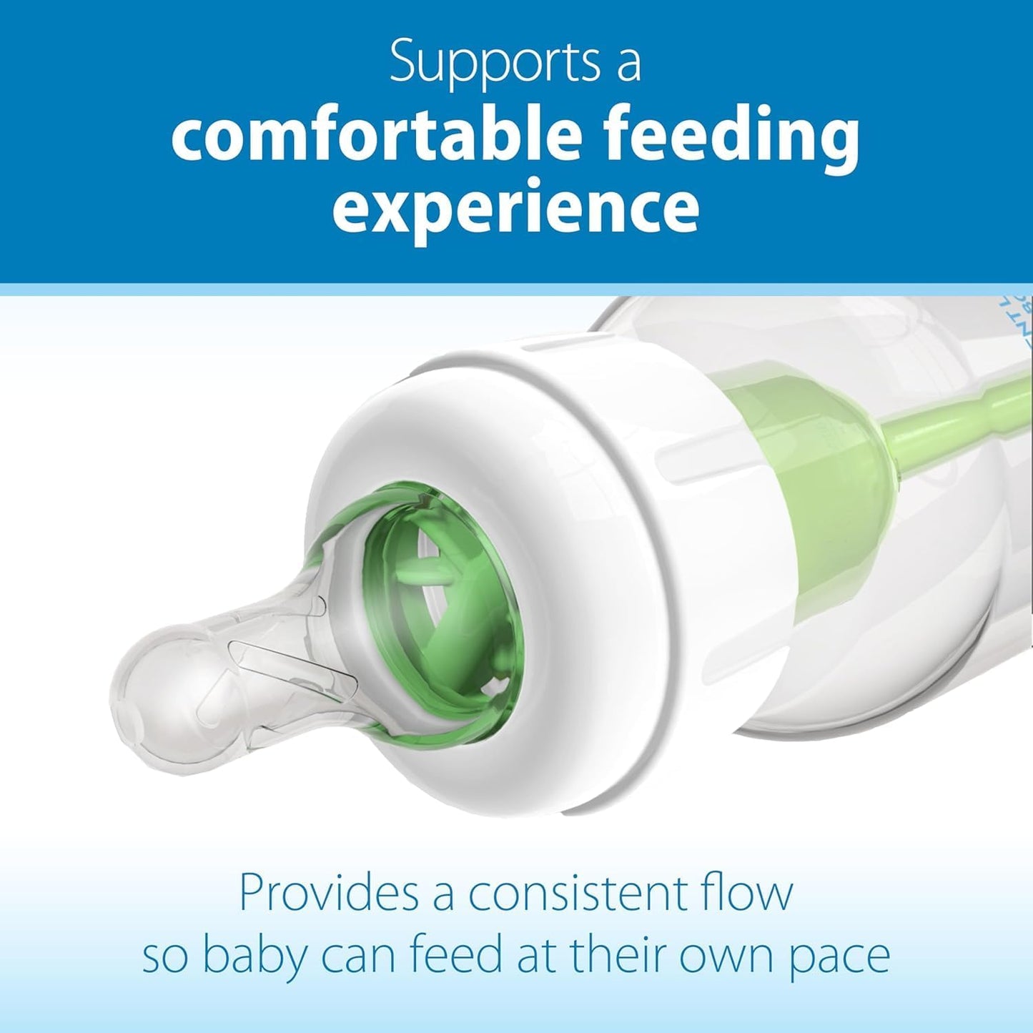 Dr. Brown’s Natural Flow Level 2 Narrow Baby Bottle Silicone Nipple, M