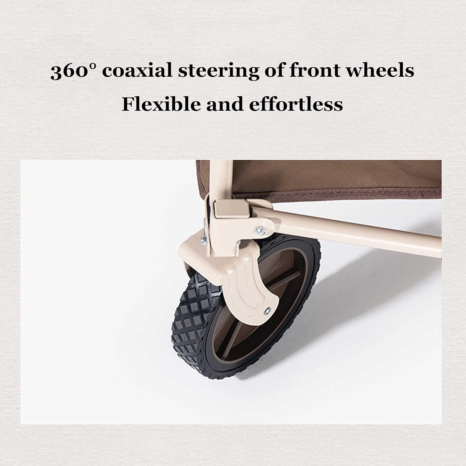 Foldable Outdoor Beach Wagon All-Terrain l Wagon Stroller Shopping Car