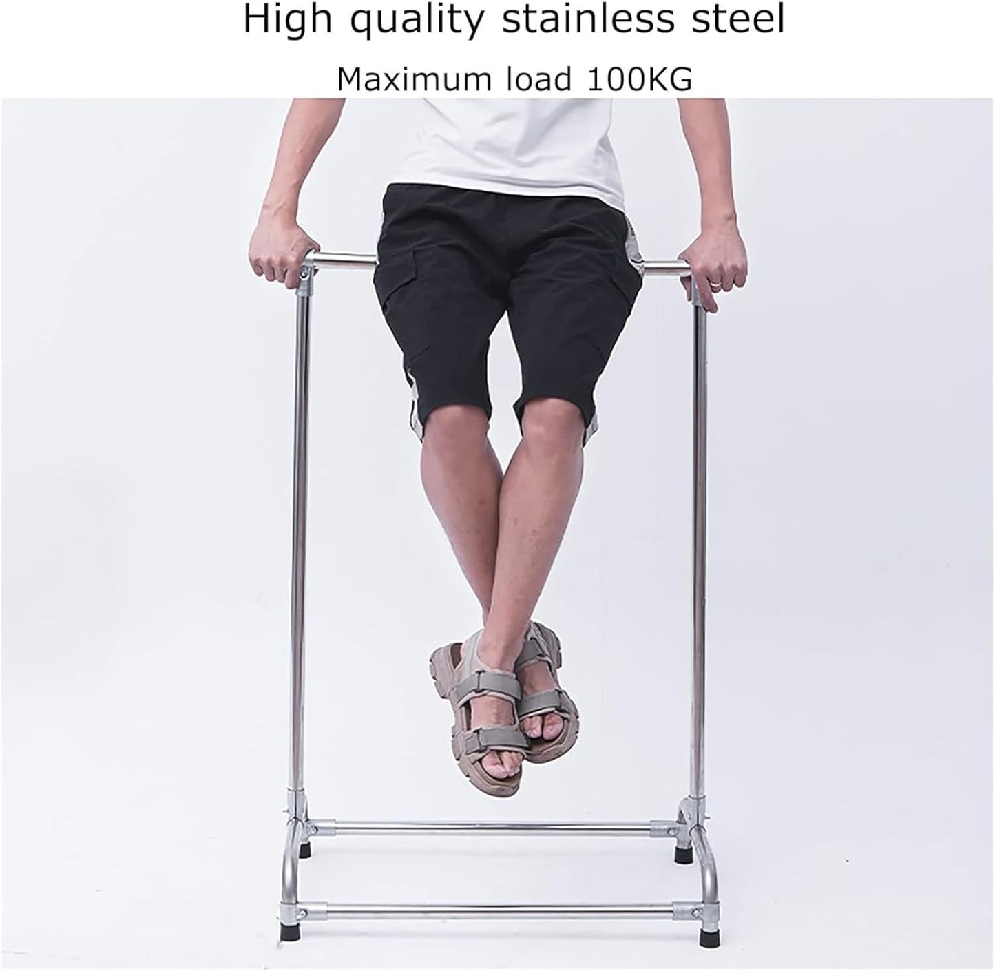 Broom mop Holder Cleaning Supplies Organizer,Commercial Stainless Stee