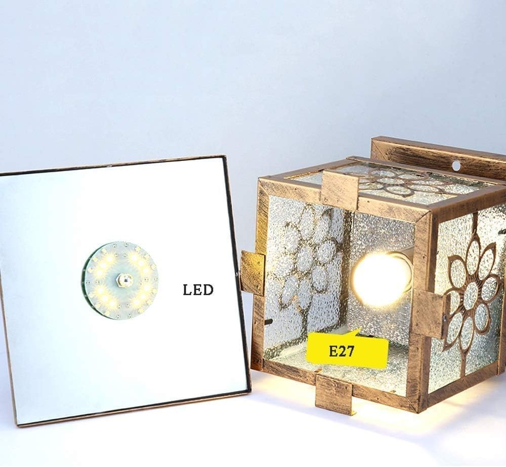 Vintage Modern Solar + Electrical Connection Dual Use Column Headlight Pillar Light IP65 Waterproof Garden Villa Door Street Outdoor Wall Lamp LE