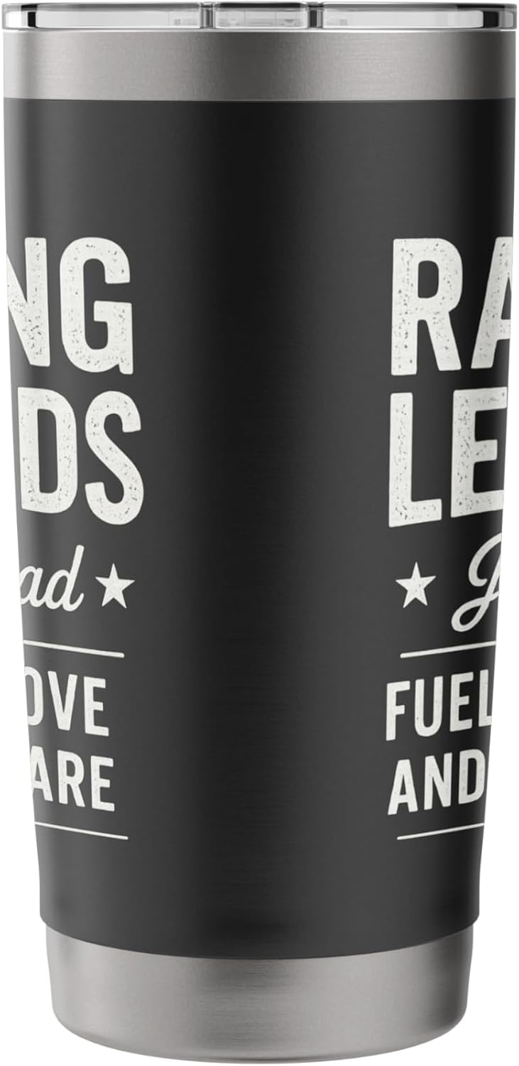 Raising Legendary Dad Lawn Care Father’s Day Tee Stainless Steel Insulated Tumbler