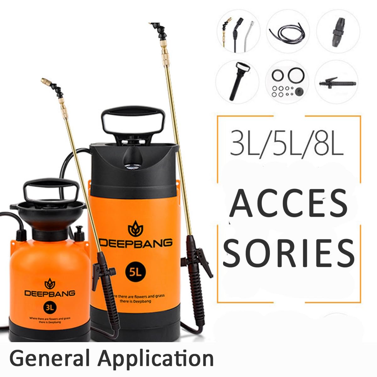Pump Sprayer Parts, One Set of General Gasket Package for Spray, Pump 