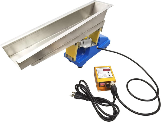 INTBUYING Electromagnetic Vibrating Feeder Shaking Feeding Machine 110