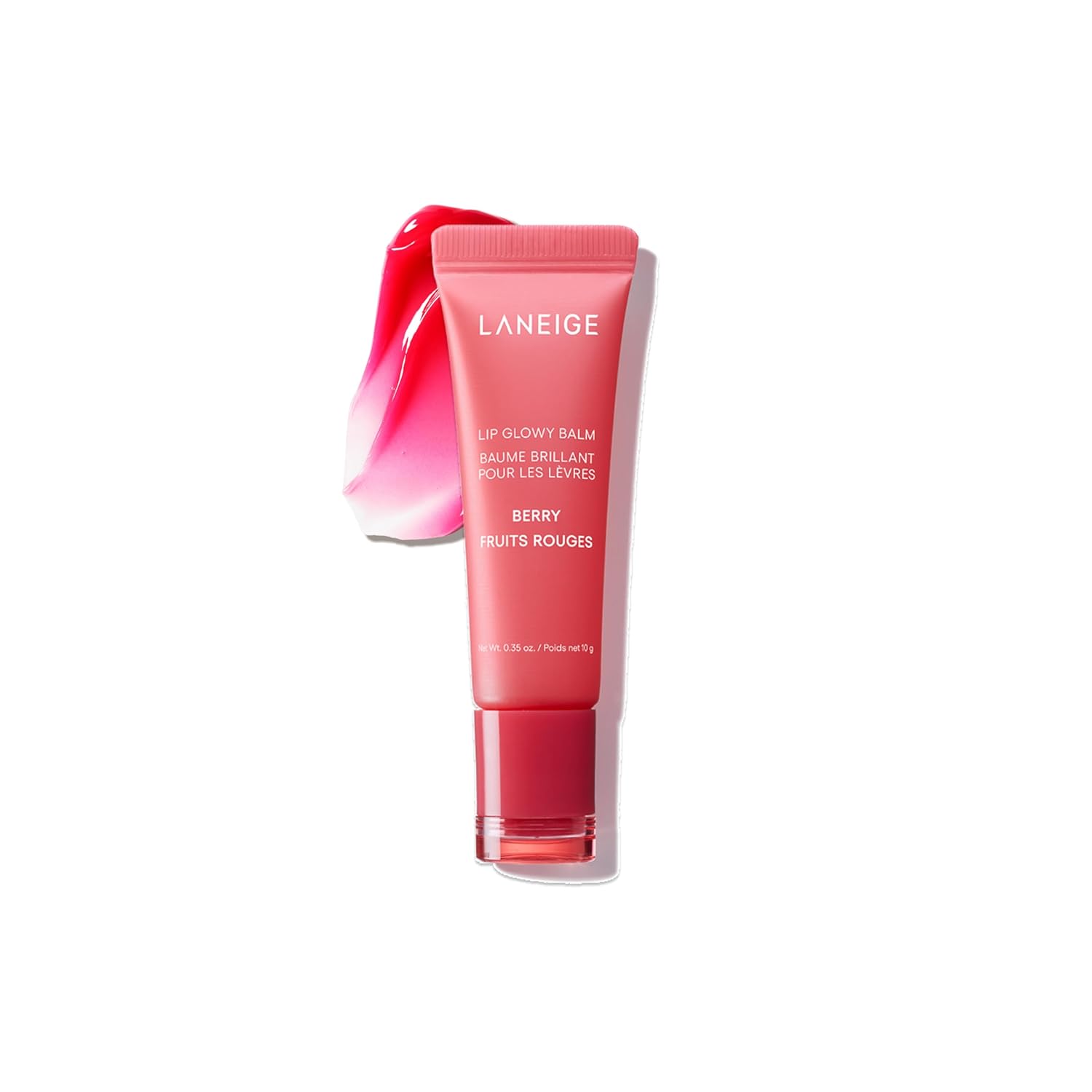 LANEIGE Lip Glowy Balm: Sheer Tinted Lip Moisturizer with Shea Butter,