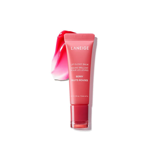 LANEIGE Lip Glowy Balm: Sheer Tinted Lip Moisturizer with Shea Butter,