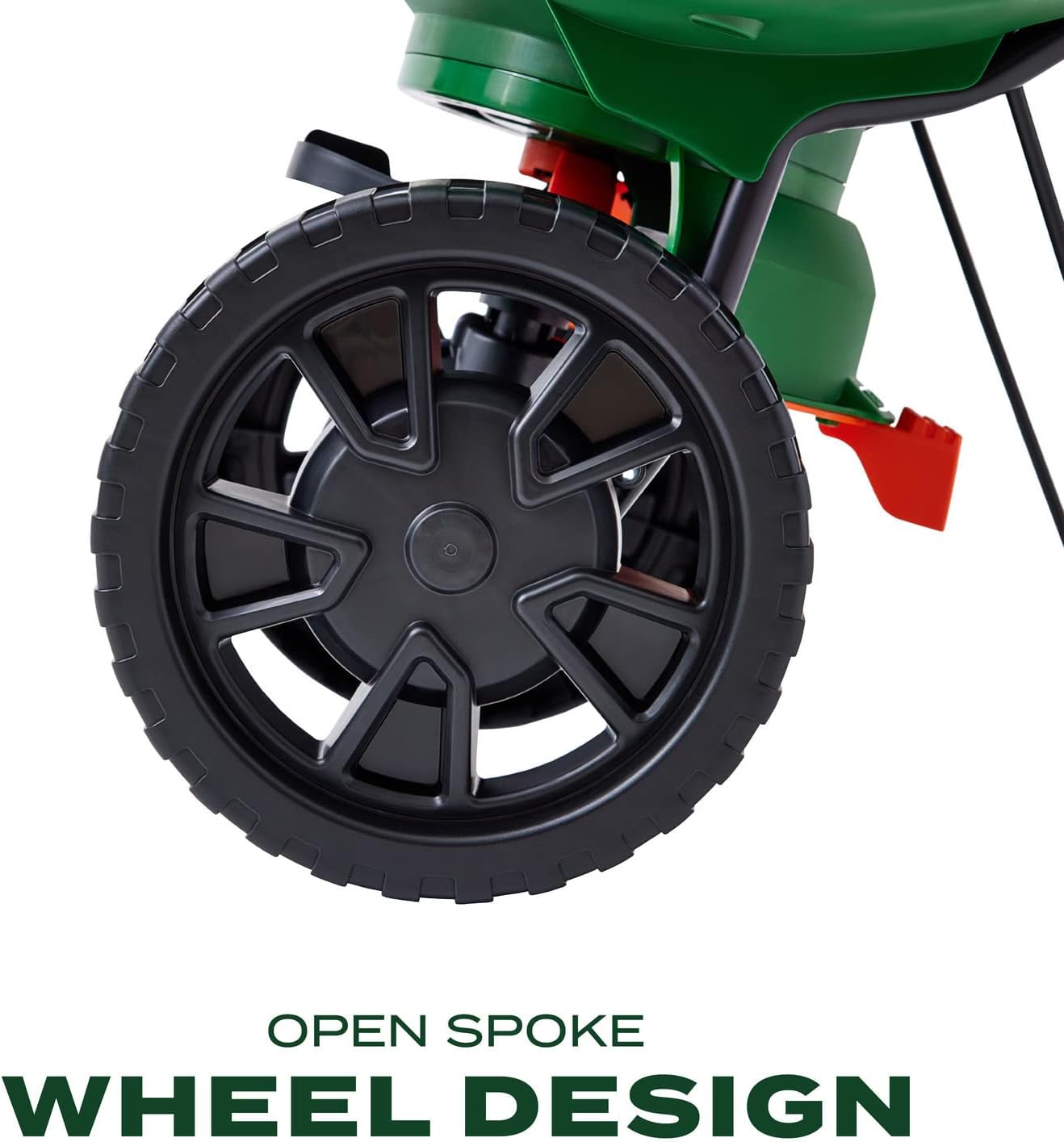 Scotts Turf Builder EdgeGuard Mini Broadcast Spreader - Spreader For Lawn Fertilizer, Weed & Insect Control, Grass Seed, and Ice Melt, Holds Up To 15,000 sq. ft. of Product