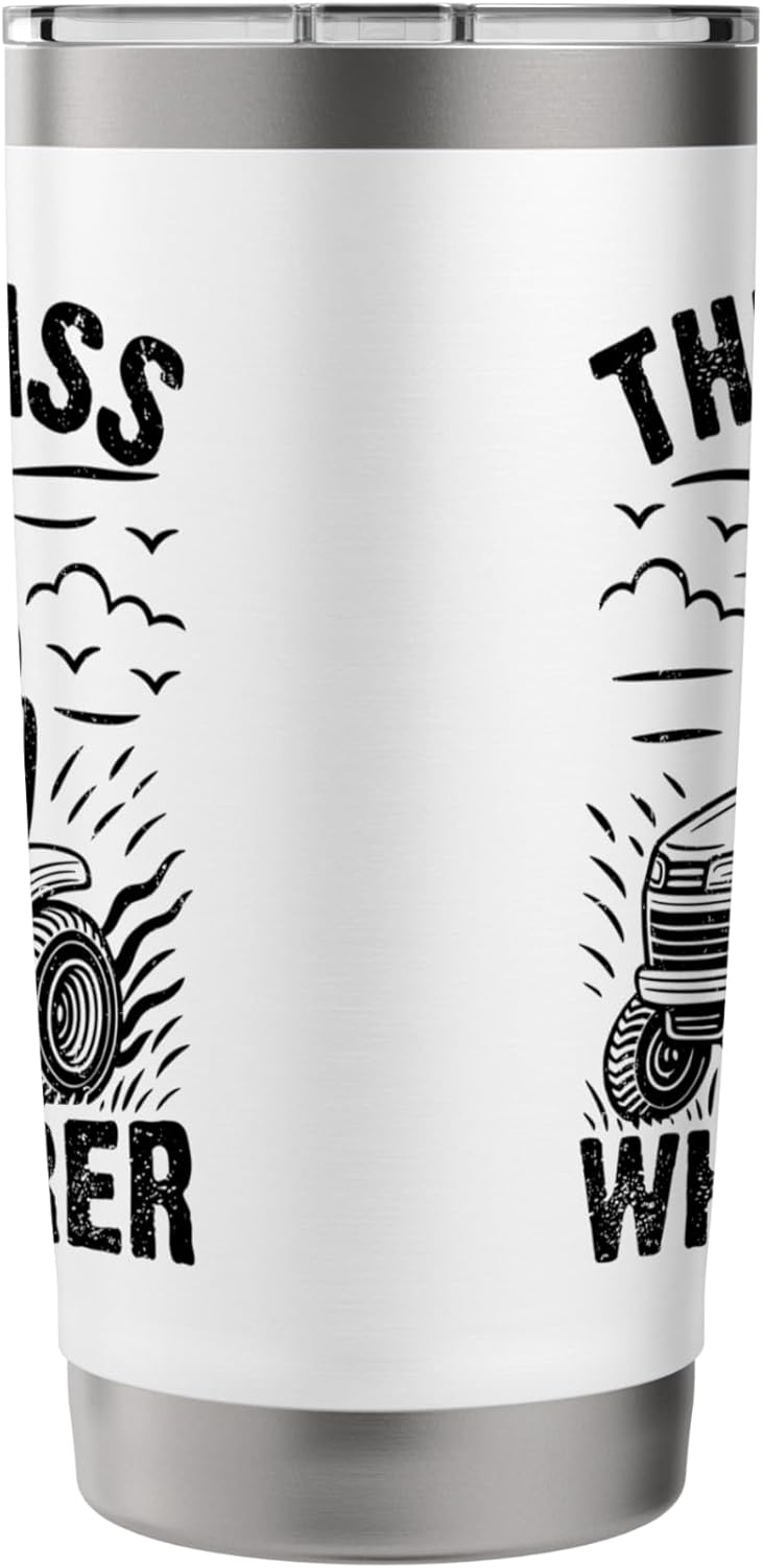 The Grass Whisperer Landscaping Gardener Lawn Mowing Stainless Steel Insulated Tumbler