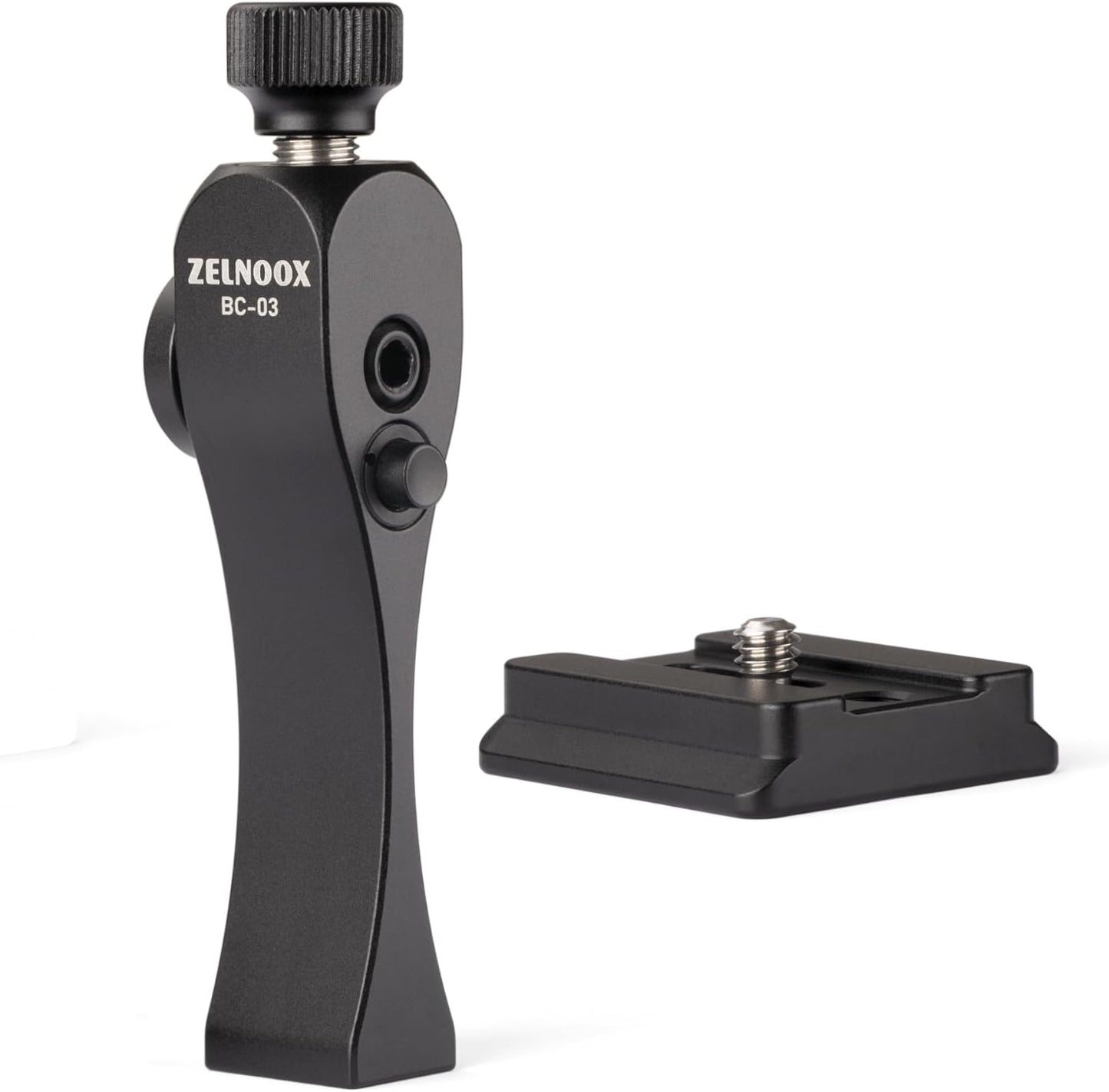 Binocular Tripod Adapter | Quick Release, 1/4"-20 Thread & Arca-Dovetail, CNC Aluminum, Anti-Drop, Fits Most Binoculars